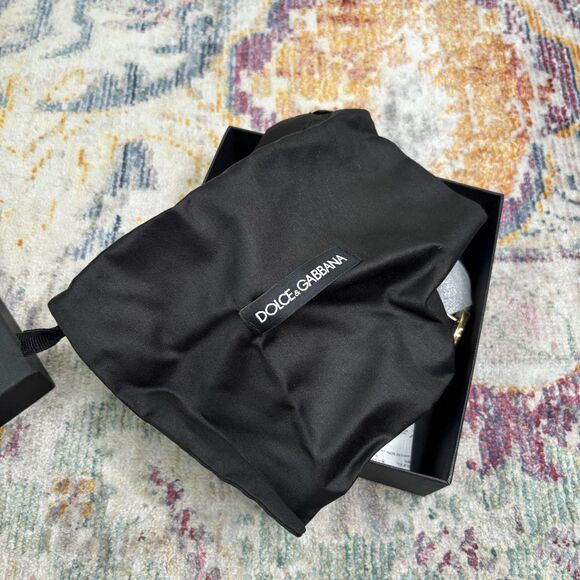 Dolce Gabbana White Logo Belt - Picture 7 of 7